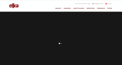 Desktop Screenshot of elka.com.tr