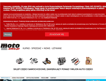 Tablet Screenshot of moto.elka.pl
