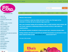 Tablet Screenshot of elka.com.au