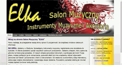 Desktop Screenshot of elka.com.pl