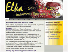 Tablet Screenshot of elka.com.pl